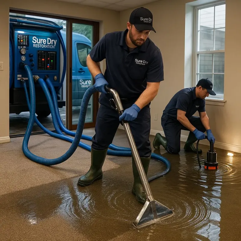 Water Extraction and Removal process in Hancock, MI